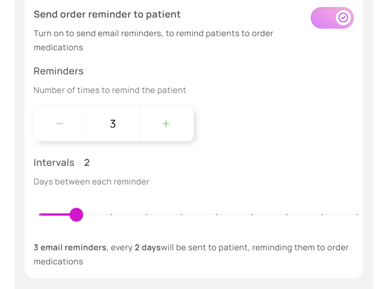 Set up automatic email reminders with ePractice Prescribing